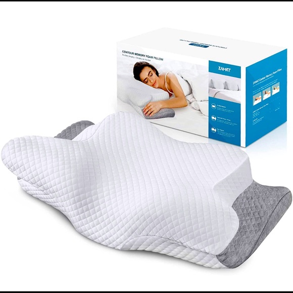 Cervical Adjustable Cervical Memory Foam Odorless Neck Pillows for Pain Relief